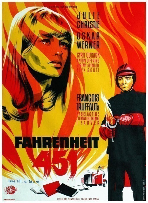 Fahrenheit 451 is similar to Dans la fournaise.
