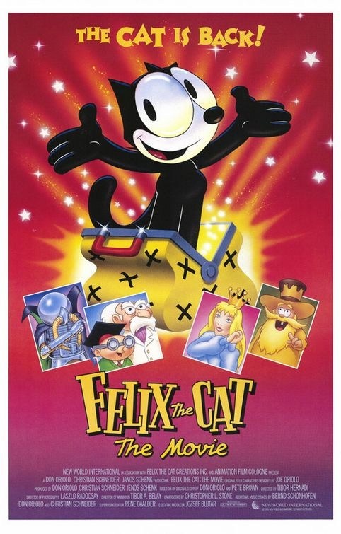 Felix the Cat: The Movie	 is similar to L'homme aux trente-six tetes.