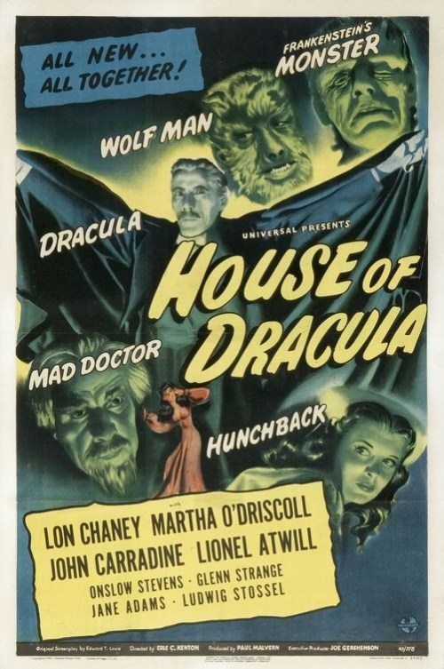 House of Dracula is similar to Dracula's Bram Stoker.