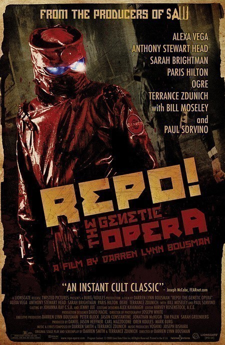 Repo! The Genetic Opera is similar to Das Schweigen des Dichters.