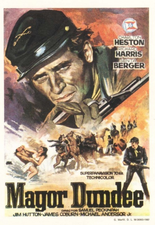 Movies Major Dundee poster