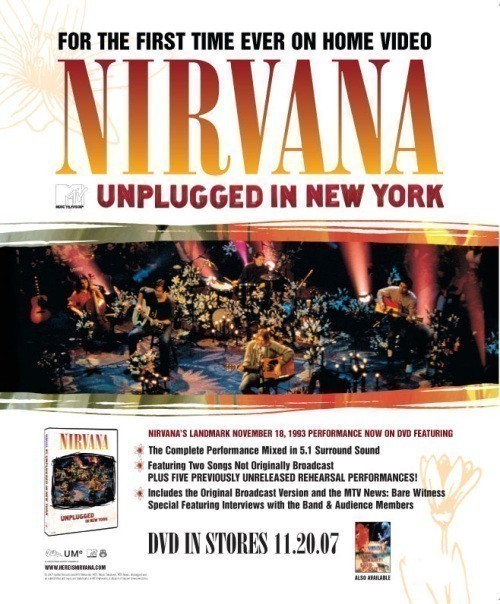 Nirvana - MTV Unplugged in New York 1993 is similar to The Voice in the Night.