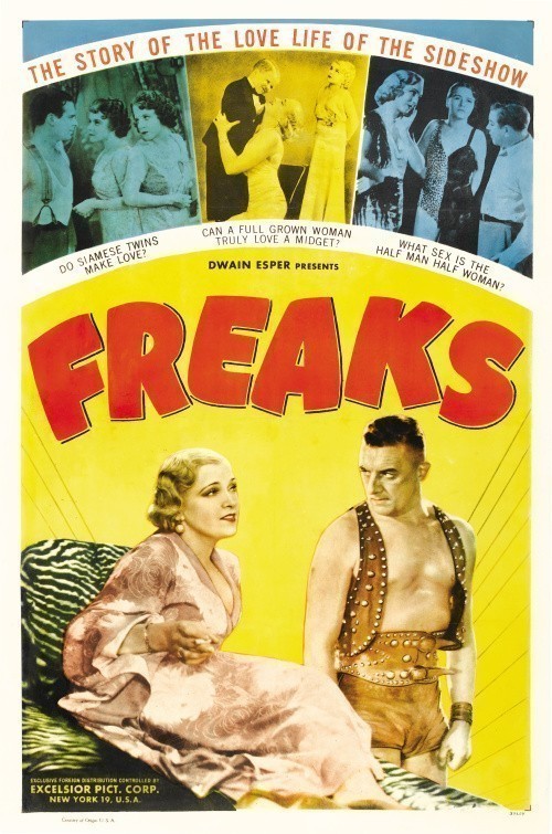 Freaks is similar to The Rape of Richard Beck.