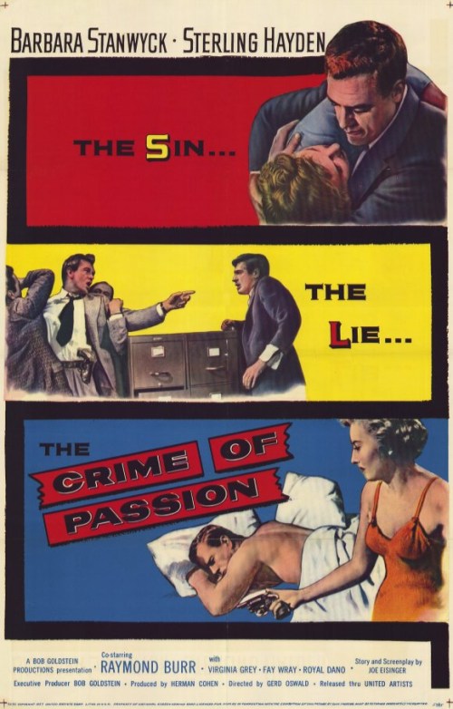 Crime of Passion is similar to Money and Grime.