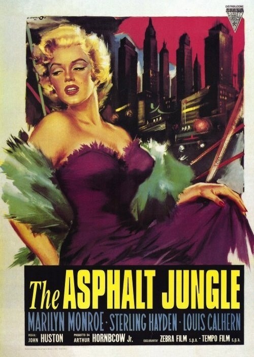The Asphalt Jungle is similar to Neotpravlennoe pismo.