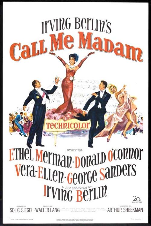 Call Me Madam is similar to The Tortured Heart.