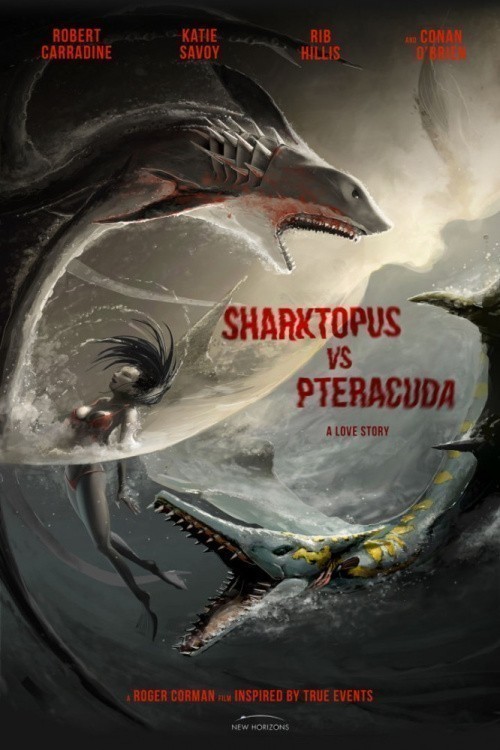 Sharktopus vs. Pteracuda is similar to Homage to Chagall: The Colours of Love.