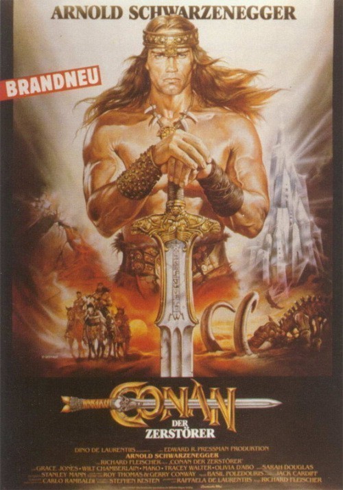 Conan the Destroyer is similar to O Leito da Mulher Amada.
