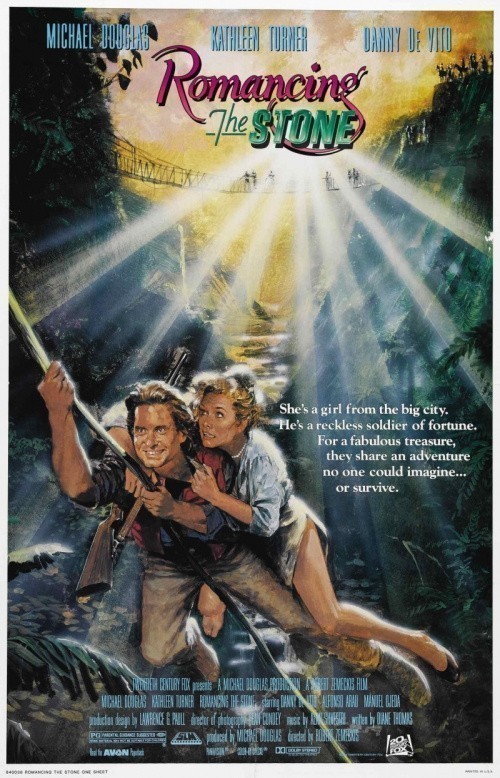 Romancing the Stone is similar to Men of the Timberland.