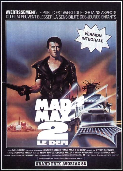 Mad Max 2 is similar to Monkeyshine.