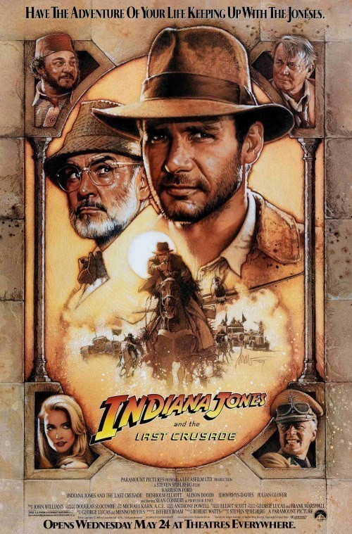 Indiana Jones and the Last Crusade is similar to Life's Yesterdays.