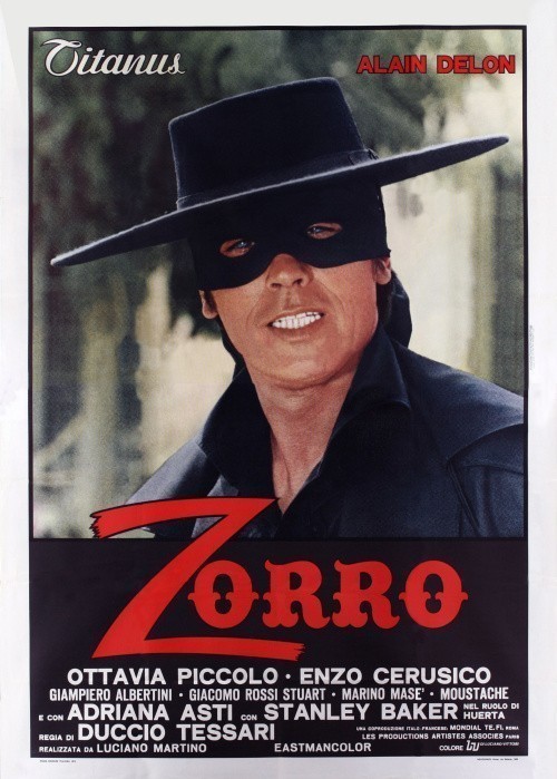 Zorro is similar to I quattro pistoleri di Santa Trinita.