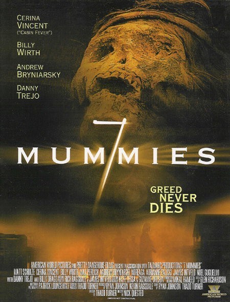 Seven Mummies is similar to Shima wa moratta.