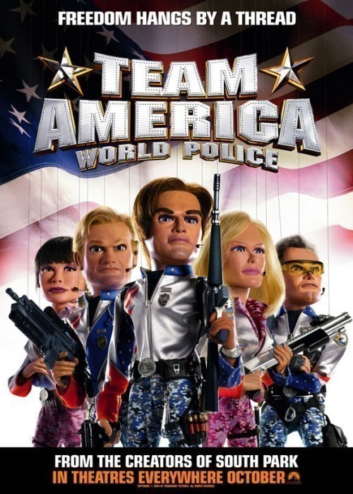 Team America: World Police is similar to Adieu au langage.