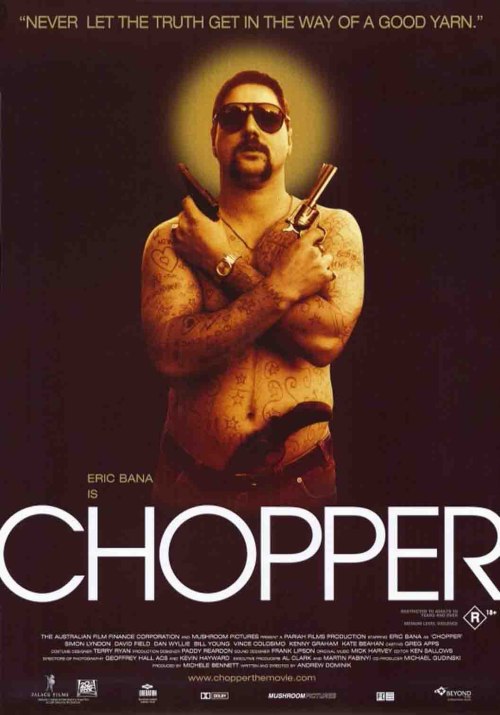 Chopper is similar to Love Knows No Laws.