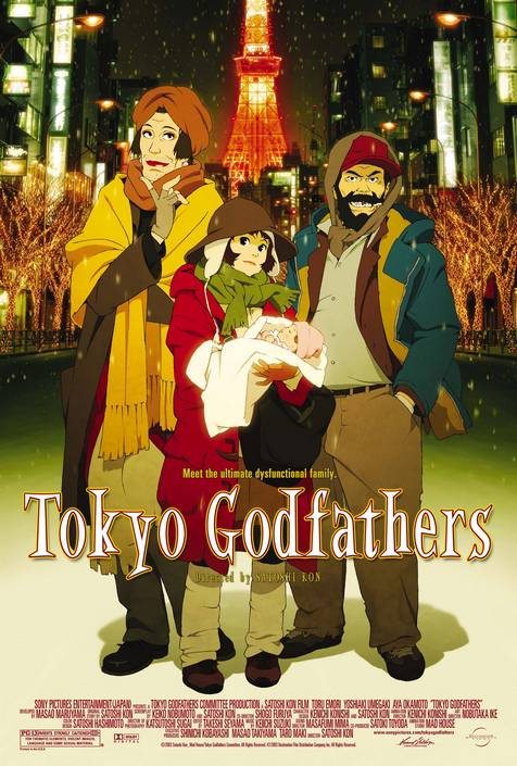 Tokyo Godfathers is similar to Two Friendly Ghosts.