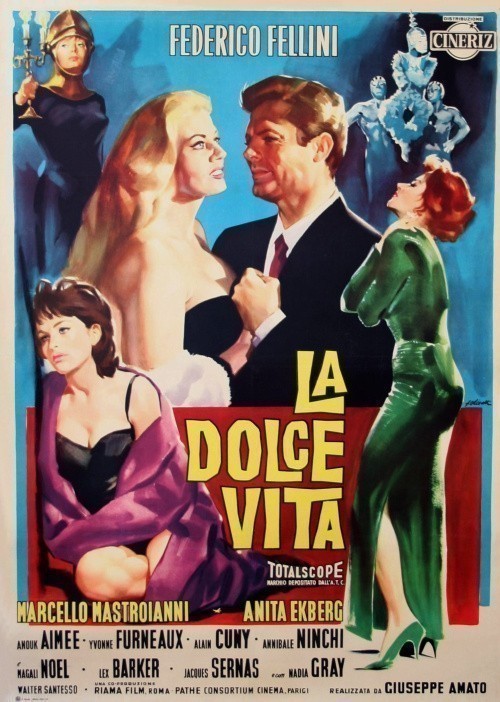 La dolce vita is similar to Robert Mitchum est mort.