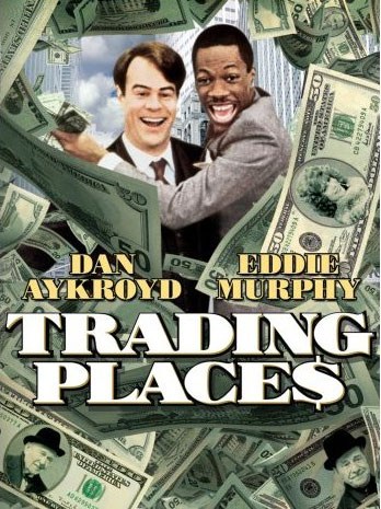Trading Places is similar to Zir-e poost-e shahr.