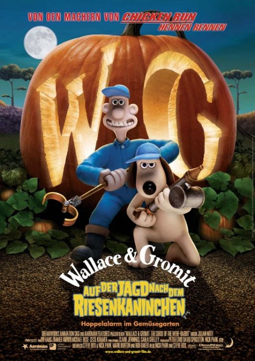 Wallace & Gromit in The Curse of the Were-Rabbit is similar to Near to Earth.