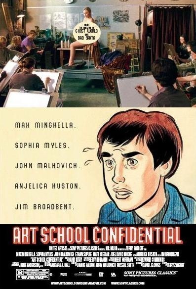 Art School Confidential is similar to Senora casada necesita joven bien dotado.