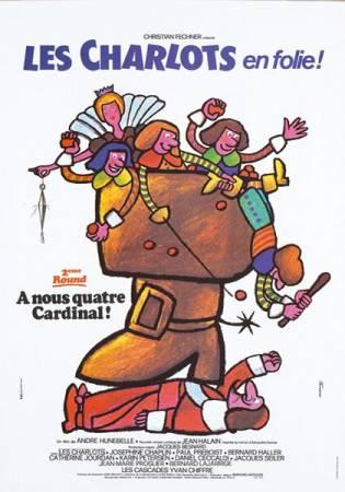 Les Charlots en folie: A nous quatre Cardinal! is similar to V debryah, gde reki begut....