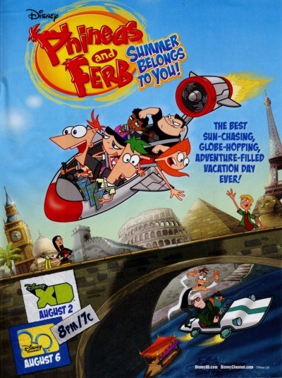 Movies Phineas and Ferb poster