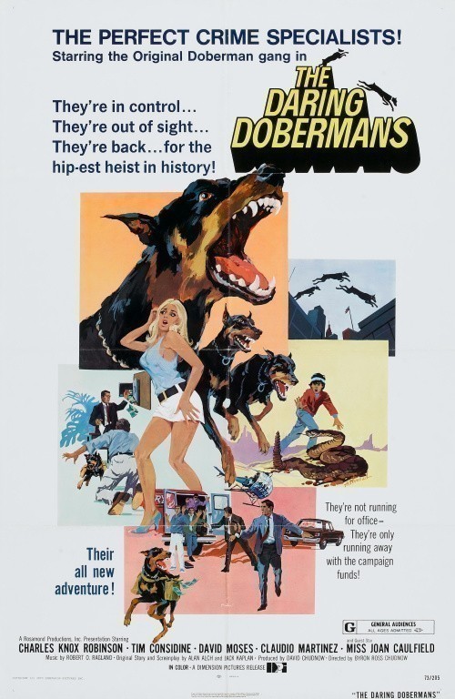 The Daring Dobermans is similar to For Men Only.