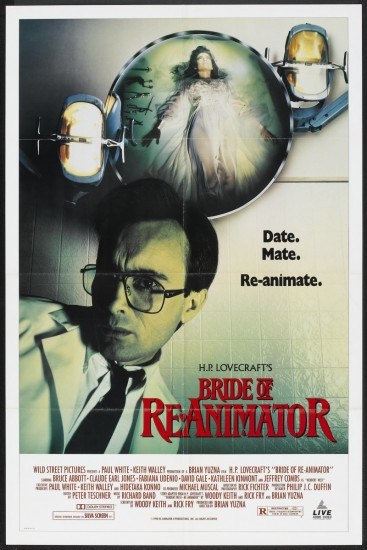 Bride of Re-Animator is similar to Side Effects.