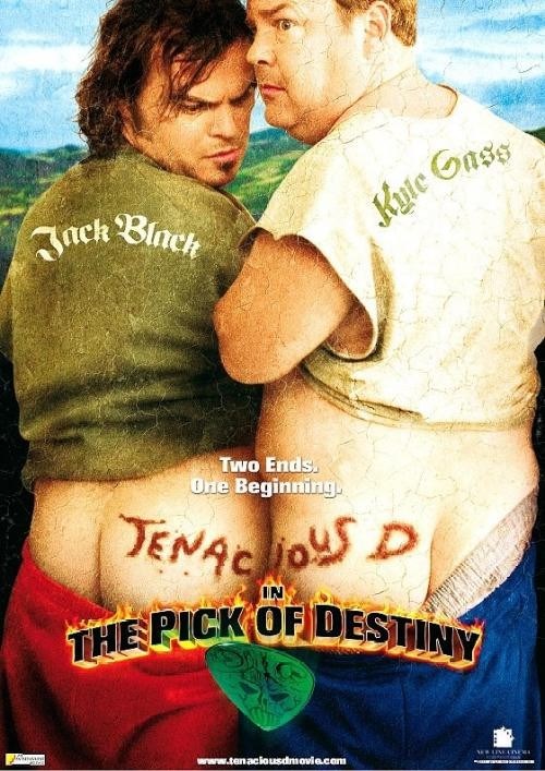 Tenacious D in The Pick of Destiny is similar to Tres angelitos negros.
