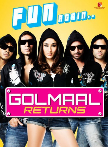 Golmaal Returns is similar to T'adelfia mou.