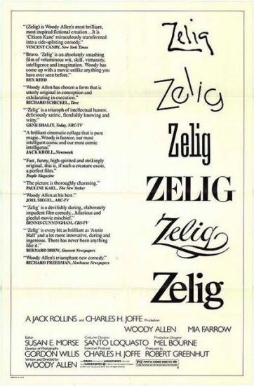 Zelig is similar to The Finger of Destiny.