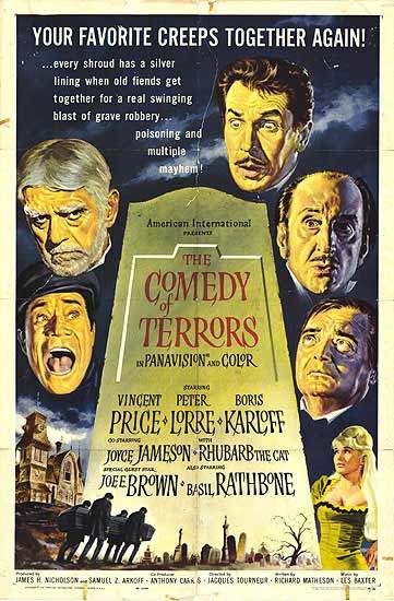 The Comedy of Terrors is similar to Spies.