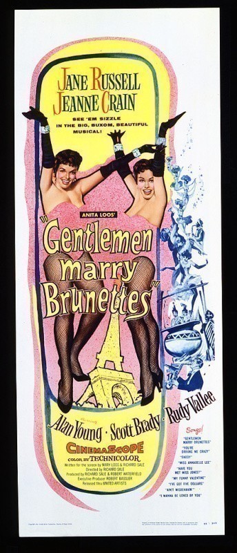 Gentlemen Marry Brunettes is similar to Adieu monde ou l'histoire de Pierre et Claire.