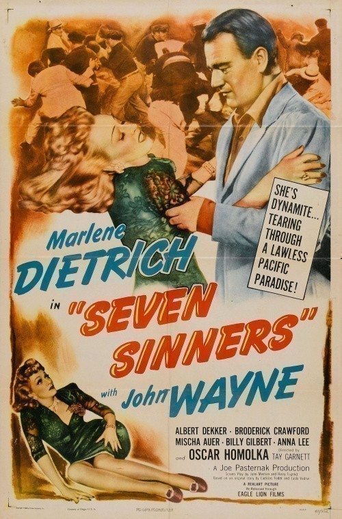 Seven Sinners is similar to The Lost City.