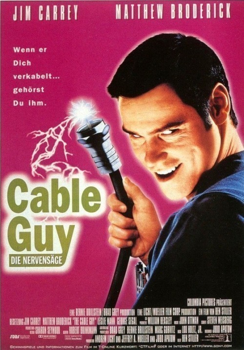The Cable Guy is similar to 3 dnya znoynogo leta.