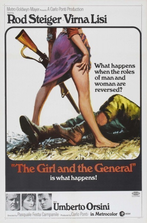 La ragazza e il generale is similar to Christo's Valley Curtain.